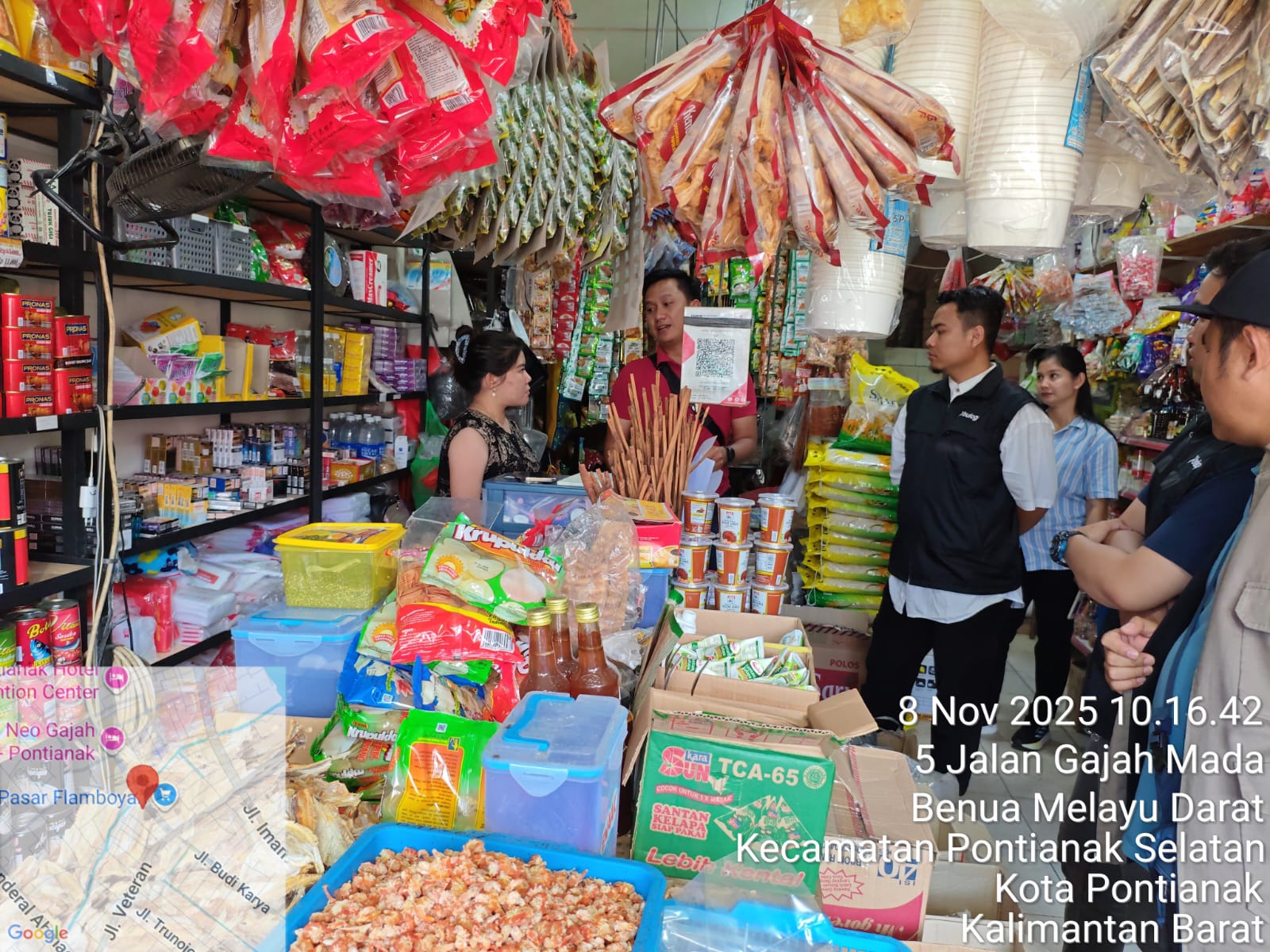 Harga Beras di Pontianak Stabil, Satgas Pangan Pastikan Penjualan Sesuai HET